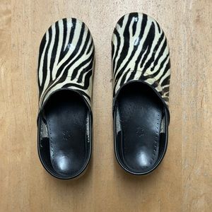 Dansko clogs Zebra